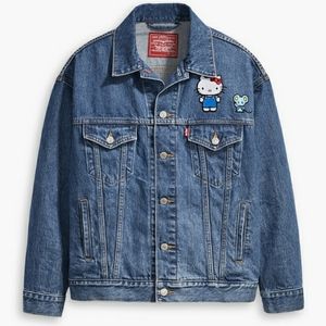 Levi's x Hello Kitty Dad Trucker Denim Jacket
